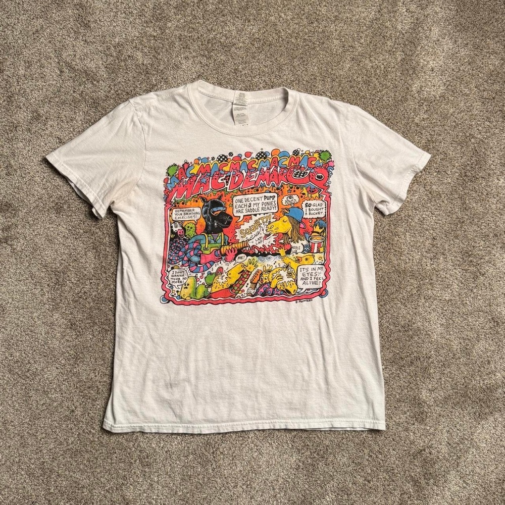 GILDAN SOFTSTYLE "MAC DE MARCO" GRAPHIC TEE